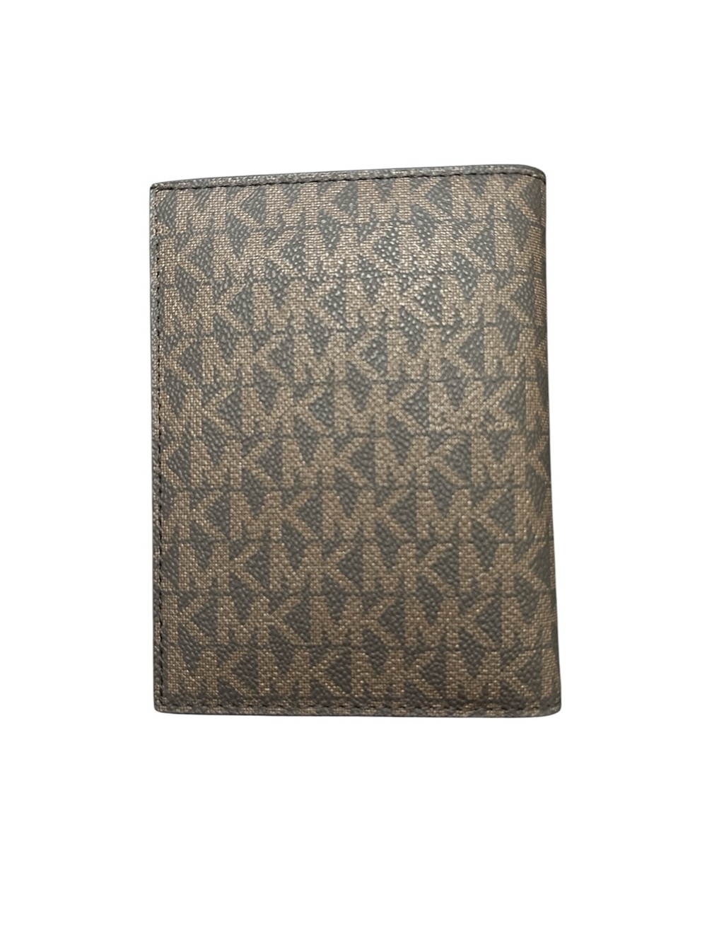 Michael Kors Brown MK Signature Passport and Card Holder NWOT - Picture 3 of 3